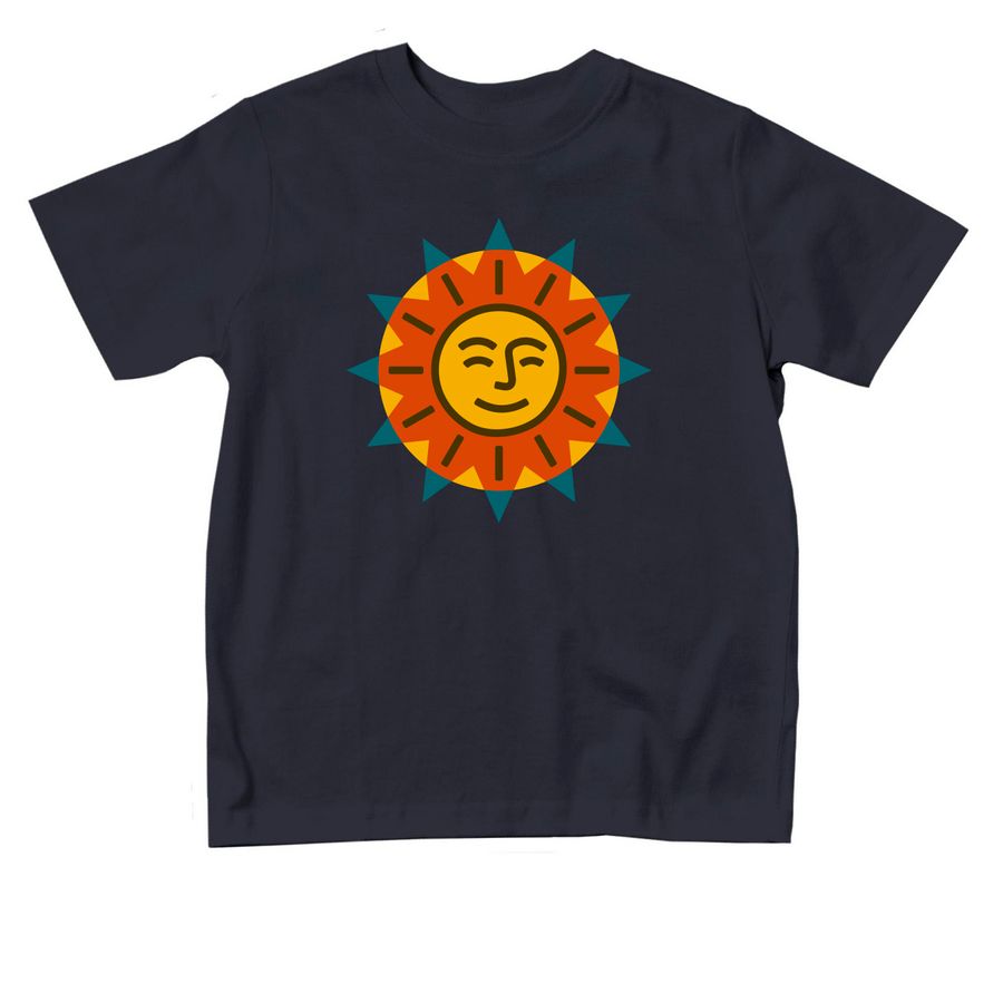 Little Sol Tee, a Navy Toddler Tee