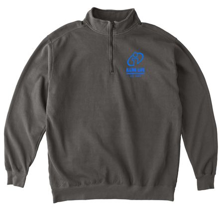 Mission-IL 2026 Beige, a Pepper Comfort Colors Quarter Zip Pullover