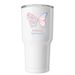 Stillborn Still Loved Tumbler, a White Insulated Tumbler