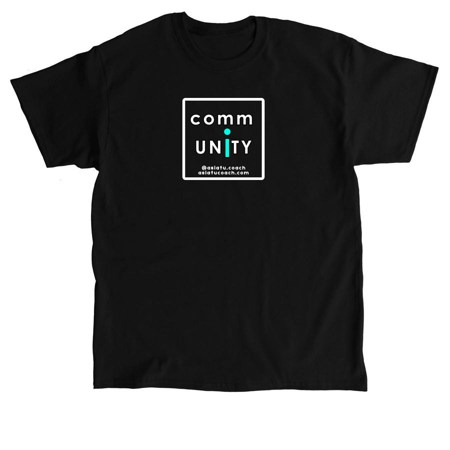Be commUNiTY.&nbsp;, a Black Classic Unisex Tee