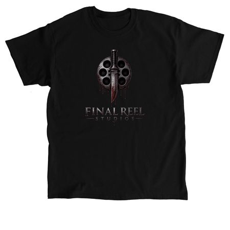 Final reel studios&nbsp;, a Black Classic Unisex Tee