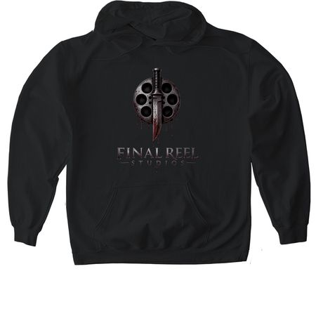 Final reel studios&nbsp;, a Black Gildan Softstyle Pullover Hoodie
