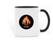 ?Wear the Mission: FFRP Mug, a Black Two-Tone Ceramic Mug