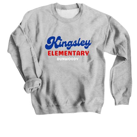 Vintage Kingsley T, a Sport Grey Crewneck Sweatshirt