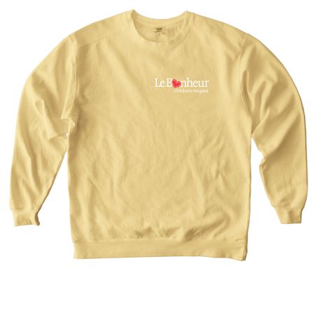 LB Neuro Clinic Pumpkin Run, a Butter Comfort Colors Crewneck Sweatshirt