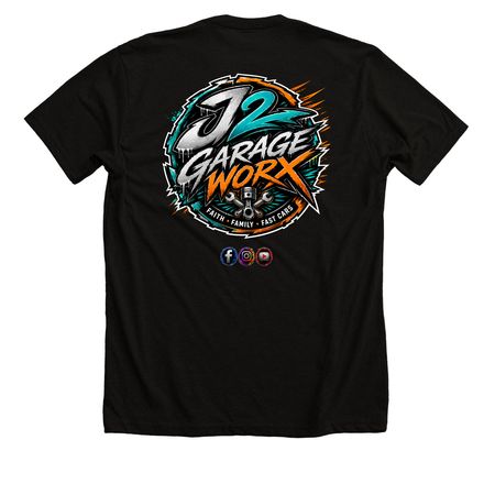 Street Series Neon Nights, a Solid Black Blend Premium Unisex Tee