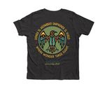 Vecina Community School, a Dark Grey Heather Premium Youth Tee (back-view)