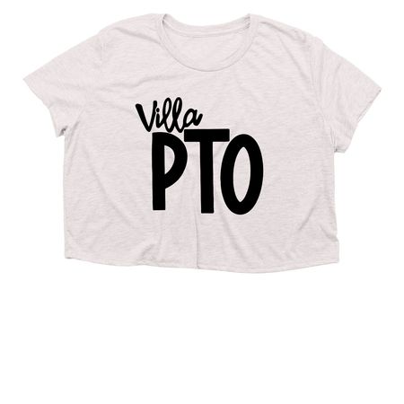 PTO, a Heather Dust Women?s Flowy Cropped Tee