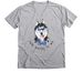 Talk Nerdy To Me, a Athletic Heather Premium V-Neck Tee