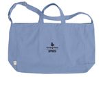 Wear Your Support. Share Your Impact., a Elemental Blue Reclaimist G2G Tote Bag (back-view)