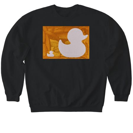 Skylar's art??????, a Black Softstyle Crewneck Sweatshirt