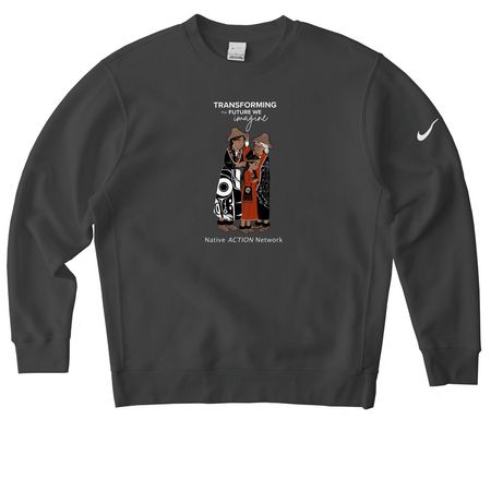 2025 Women's Forum Sweatshirt, a Anthracite Nike Club Fleece Crewneck Sweatshirt