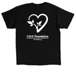 CdLS Fall Comfort Collection, a Black Classic Unisex Tee (back-view)