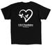 CdLS Fall Comfort Collection, a Black Classic Unisex Tee (back-view)