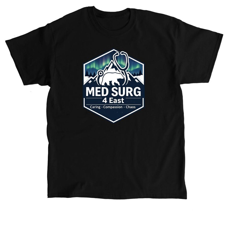 4E Med Surg More Colors, a Black Classic Unisex Tee
