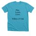 Play. Learn. Grow.&nbsp; Shirts, a Heather Aqua Premium Unisex Tee