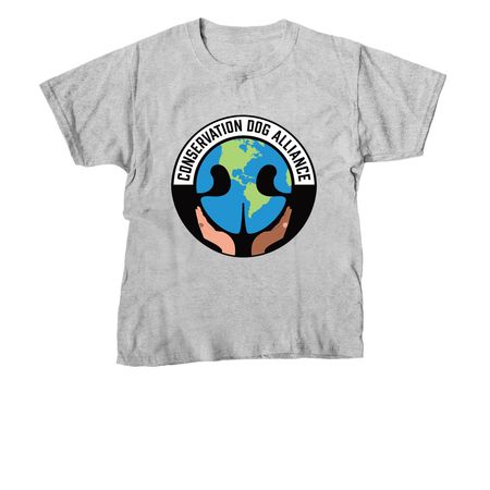 CDA Logo Apparel Design 2, a Sport Grey Youth Unisex Tee
