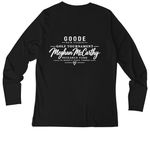 Meghan McCarthy Golf Shirts, a Black Women's UV Performance Long Sleeve Tee (back-view)
