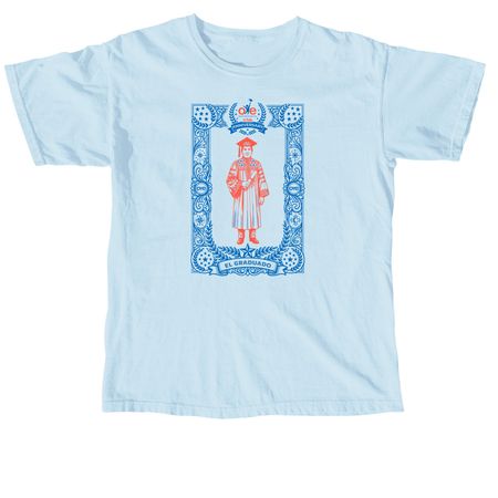 EL GRADUADO (The Graduate) 25th Anniversary, a Chambray Comfort Colors Unisex Tee