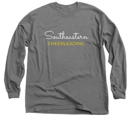 Southeastern Cheerleading, a Charcoal Classic Long Sleeve Tee