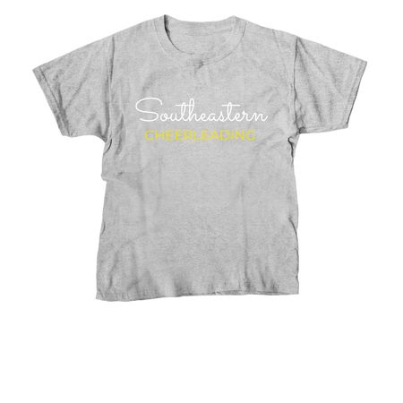Southeastern Cheerleading, a Sport Grey Youth Unisex Tee