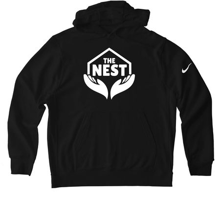 Nest Nike Hoodie, a Black Nike Club Fleece Pullover Hoodie