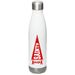 Go Saints Water Bottle, a White Stainless Steel Water Bottle