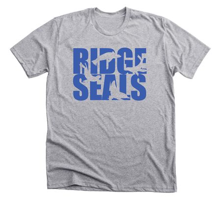 New Logo Blue, a Athletic Heather Premium Unisex Tee