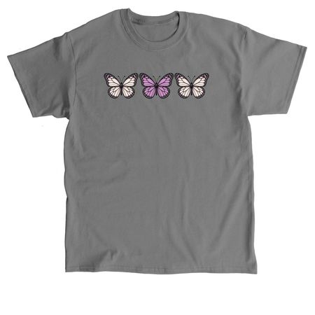 Wings of Awareness, a Charcoal Classic Unisex Tee