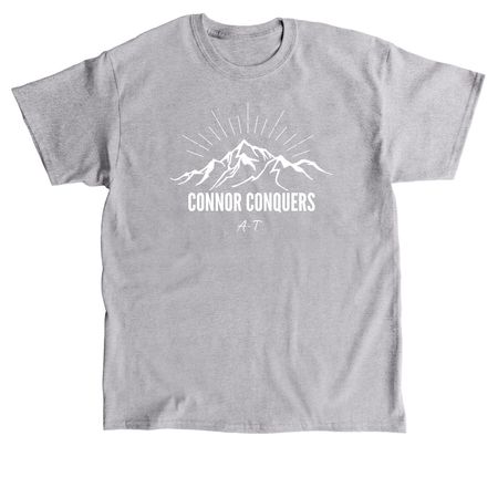 Connor Conquers A-T Shop, a Sport Grey Classic Unisex Tee