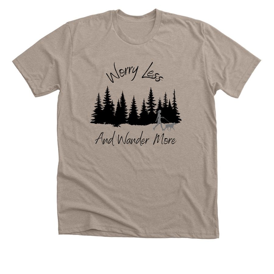 Worry Less, a Heather Stone Premium Unisex Tee