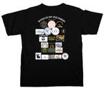 Dark Options for the 2026 Winner Design, a Black Comfort Colors Unisex Tee (back-view)