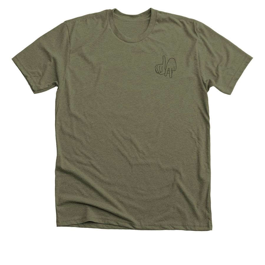 care work makes the world work, a Heather Olive Premium Unisex Tee