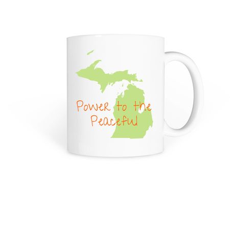 Alan Swank for MI, a White Coffee Mug