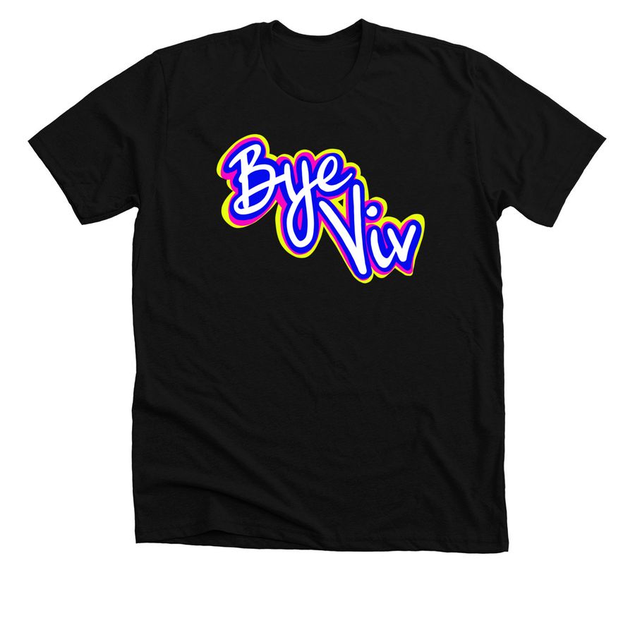 Bye Viv, a Solid Black Blend Premium Unisex Tee