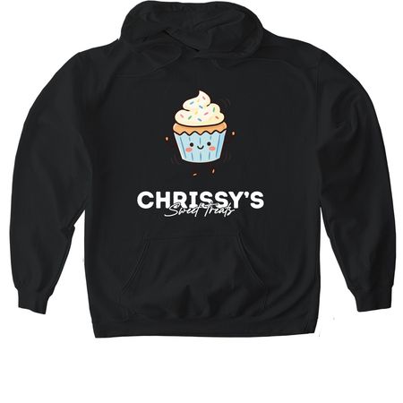 Logo Angry Baker Sweatshirt, a Black Gildan Softstyle Pullover Hoodie