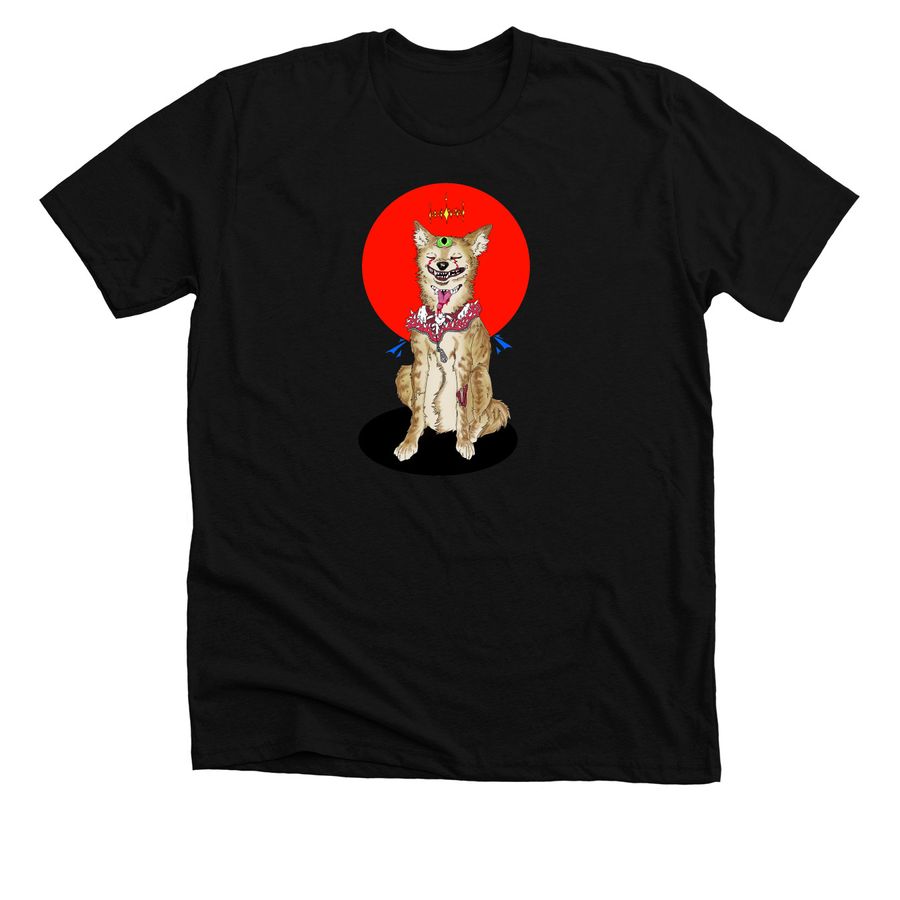 J0Y, a Solid Black Blend Premium Unisex Tee
