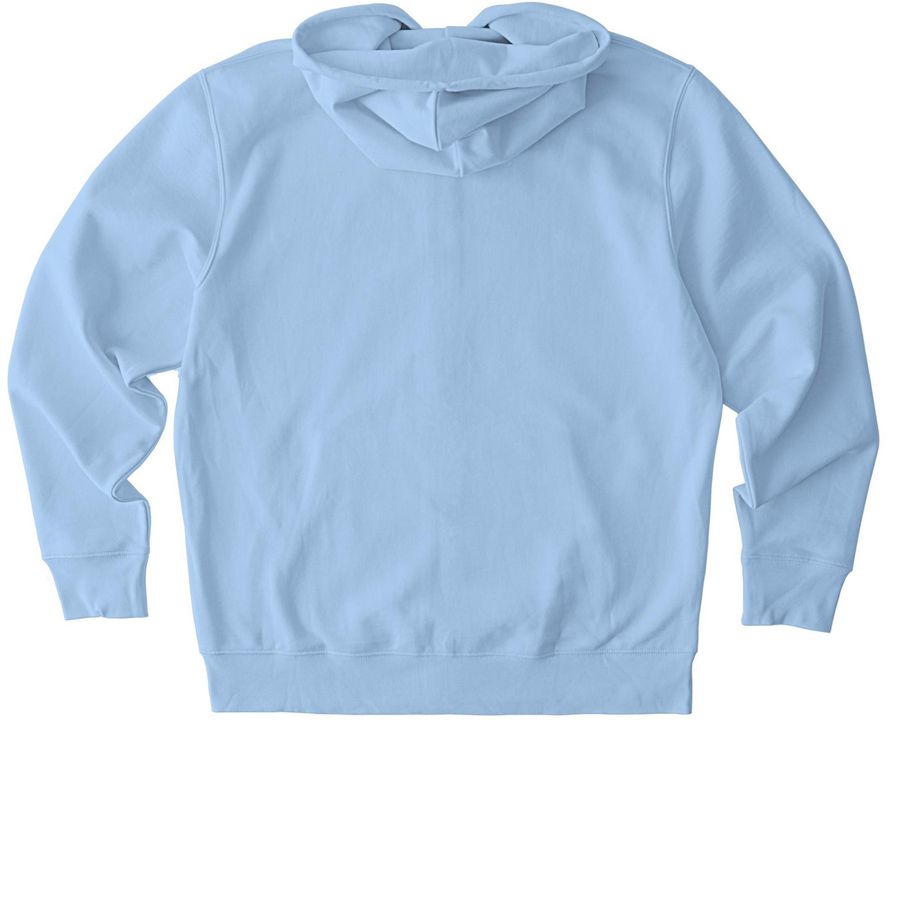 Eagle Spirt Zip-Ups (Colorful), a Blue Soul Stanley/Stella Unisex Cultivator 2.0 Zip Up Pullover Hoodie (back-view)