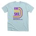End Endo 5K Premium T-Shirt Retro Light, a Heather Ice Blue Premium Unisex Tee