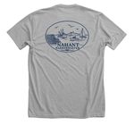 Harbormaster Fundraiser, a Athletic Heather Premium Unisex Tee (back-view)