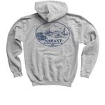 Harbormaster Fundraiser, a Sport Grey Youth Pullover Hoodie (back-view)