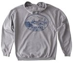 Harbormaster Fundraiser, a Sport Grey Gildan Softstyle Pullover Hoodie (back-view)