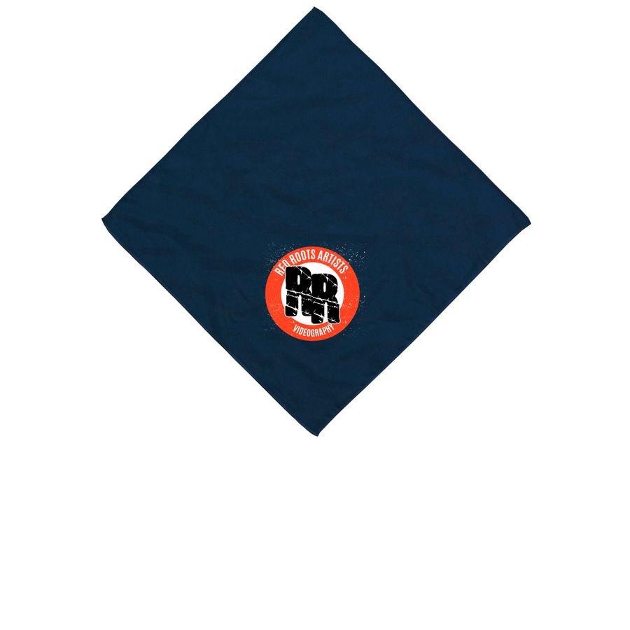 Bandana, a Navy Cotton Bandana