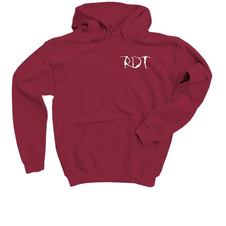 RDT&nbsp;2026 {Summer Stage} Ltd. Release, a Cardinal Red Youth Pullover Hoodie