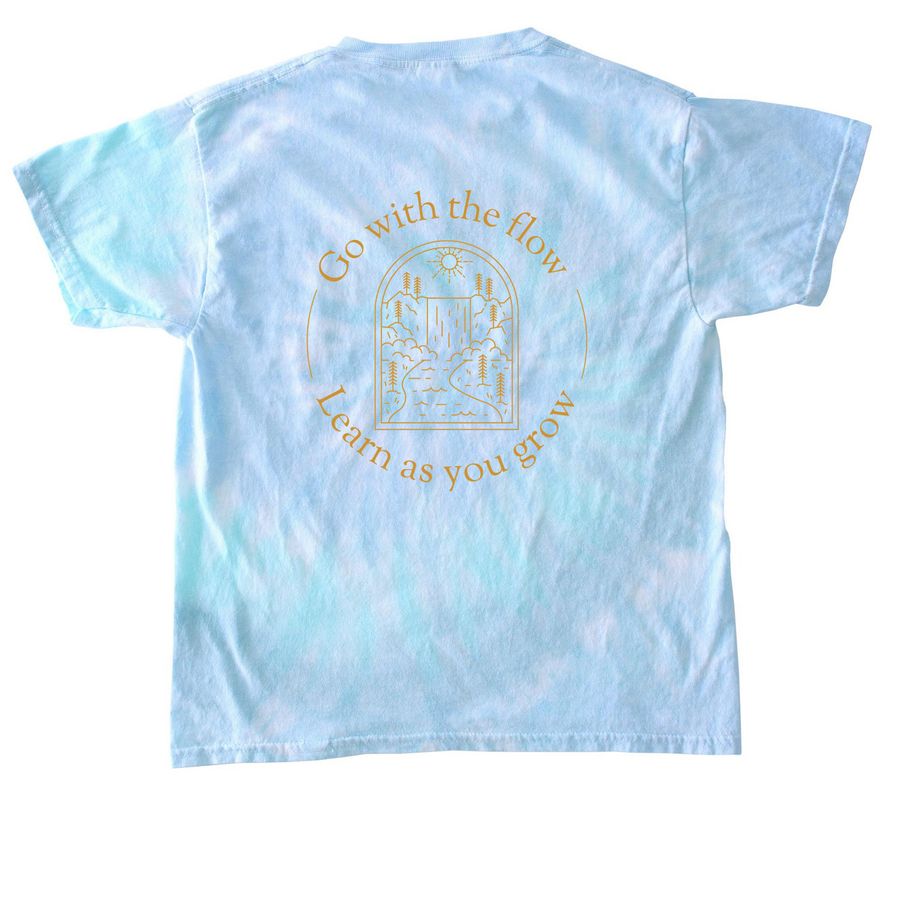 WRHC - Youth T-Shirts and Hoodies, a Lagoon Youth Tie Dye Tee (back-view)