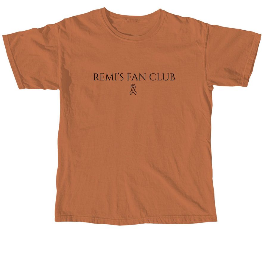 Remi's Fan Club, a Yam Comfort Colors Unisex Tee