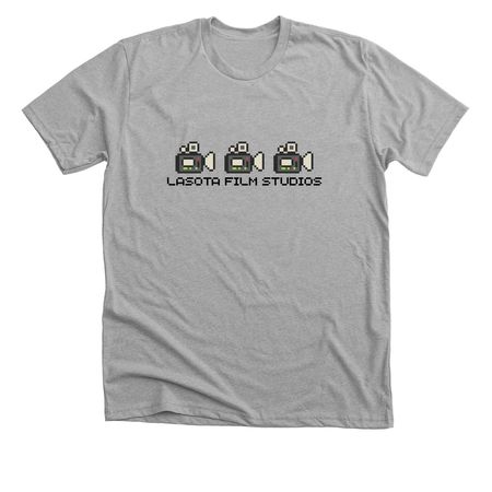 Gamers Lasota Film Tee!, a Athletic Heather Premium Unisex Tee