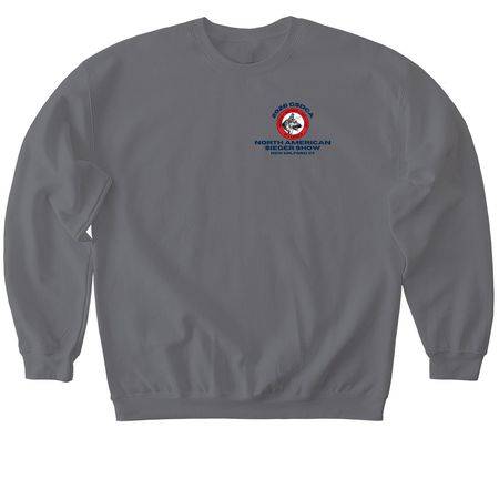 2026 GSDCA SIEGER SHOW, a Charcoal Softstyle Crewneck Sweatshirt