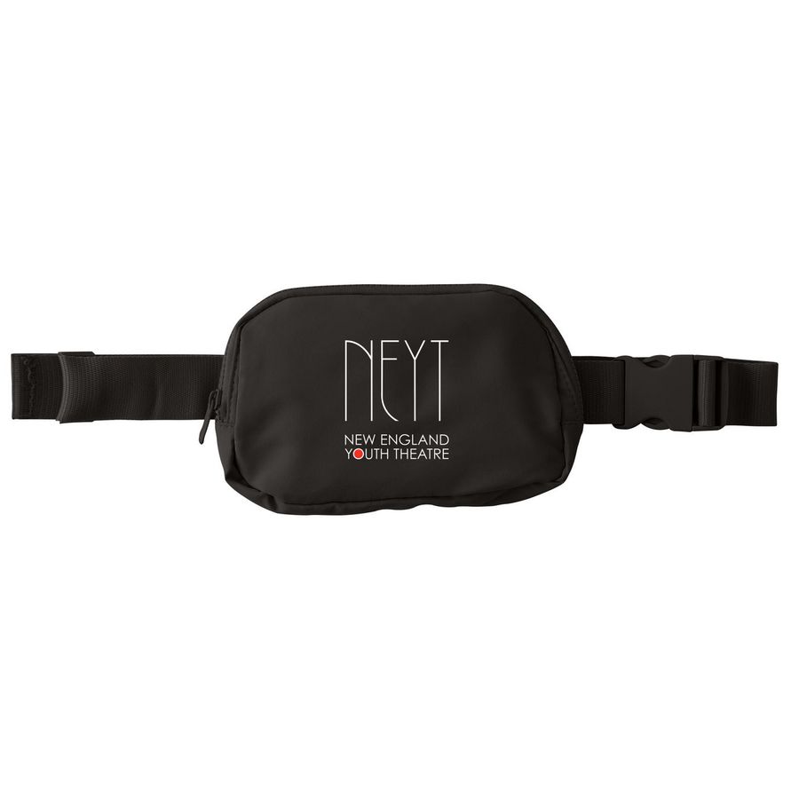NEYT Logo Hip Pack, a Deep Black Matte Hip Pack