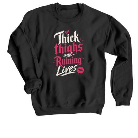 She?s Dangerous&nbsp;, a Black Crewneck Sweatshirt